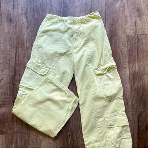 Yellow Cargo Pants